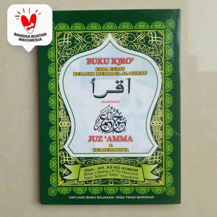 

ASLI Buku Iqro Plus Jusamma READY STOCK