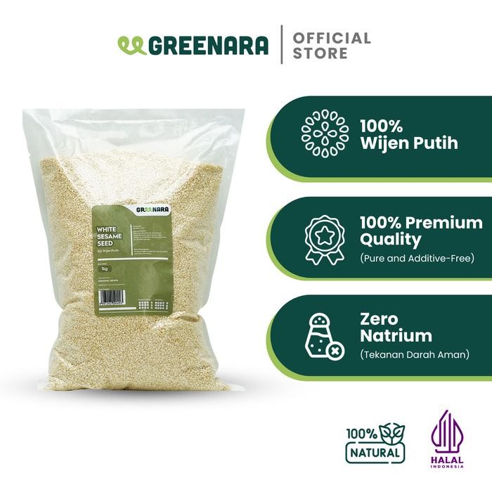 

IOI2 Wijen Putih 1 Kg / White Sesame Seed