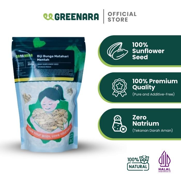 

IOI2 Kuaci Kupas Mentah 250Gr / Raw Sunflower Seed