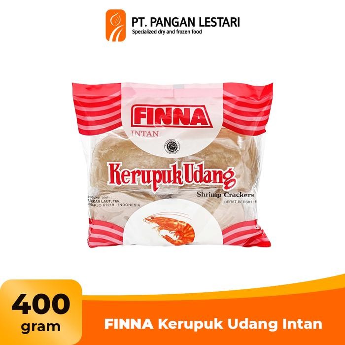 

IOI2 Finna Kerupuk Udang Intan 8X5 Cm 400 Gr