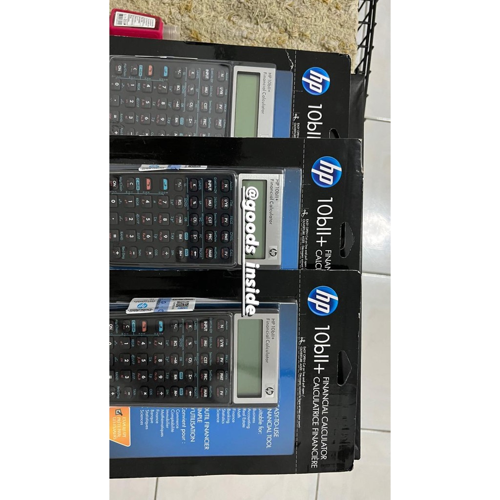 

HP 10BII+ FINANCIAL CALCULATOR