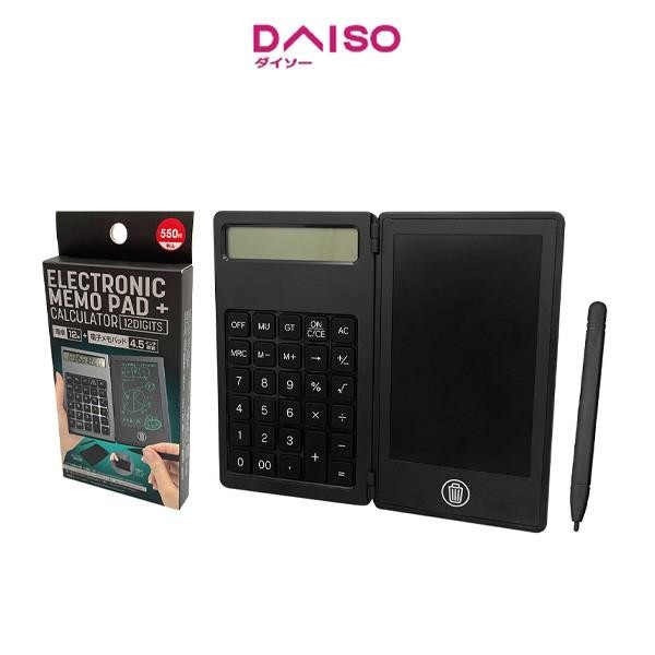 

DAISO ELECTRONIC MEMO PAD + CALCULATOR