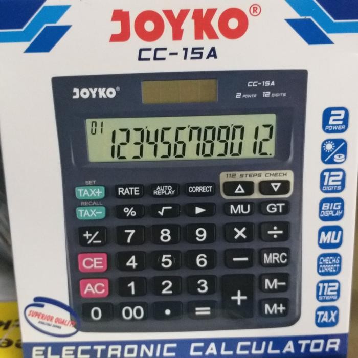 

CALCULATOR 12 DIGIT JOYKO CC15 A