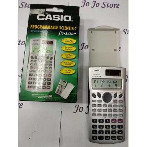 

CALCULATOR CASIO FX 3650P