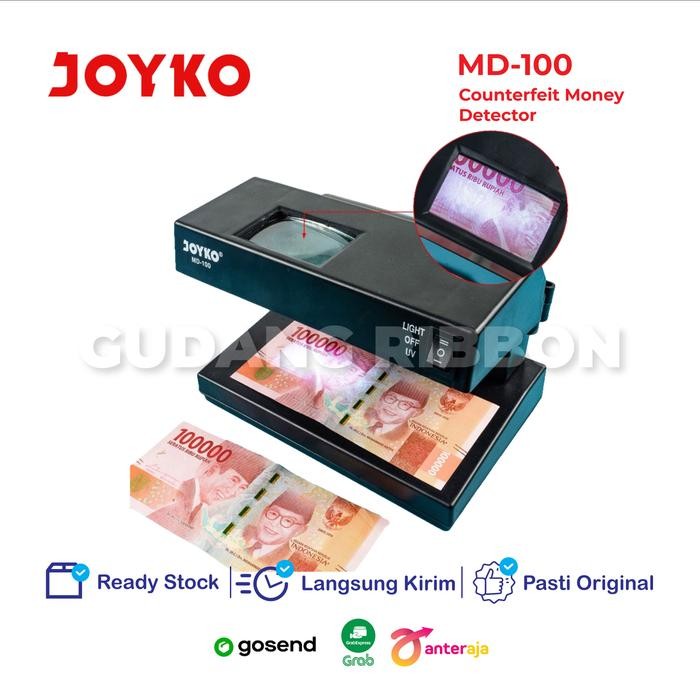

JOYKO MD-100 MESIN DETEKSI KEASLIAN UANG UV LIGHT DENGAN MAGNIFIER