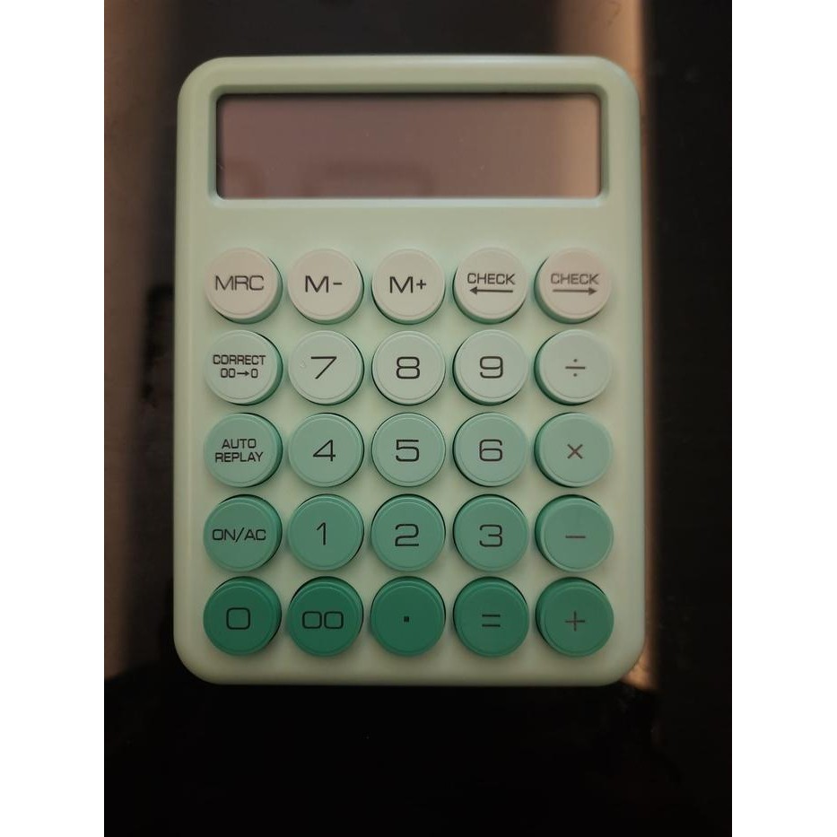 

CALCULATOR CITIZEN CT 242 KALKULATOR COLOR CEK ULANG BOBA BUTTON 12 DIGIT