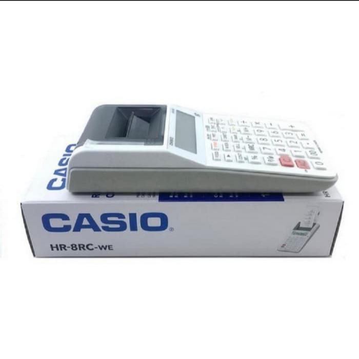 

CASIO KALKULATOR PRINT HR 8RC TERBARU ORIGINAL