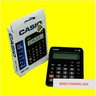 

KALKULATOR CASIO MX12B 12 DIGIT LARGE DIGITAL DIMENSI 14.5X10.5CM AWET