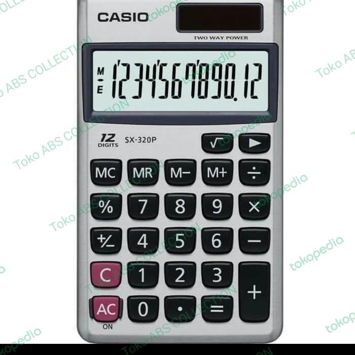

CALCULATOR CASIO SX320P