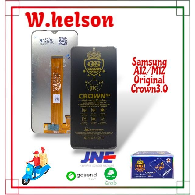 LCD FULLSET TOUCHSCREEN SAMSUNG GALAXY M12 / SAMSUNG A12 ORIGINAL