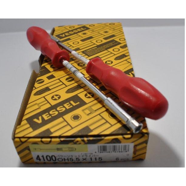 OBENG SOCKET VESSEL 4100 5.5 X 115 BUAT MESIN FOTOCOPY KUALITAS JAPAN