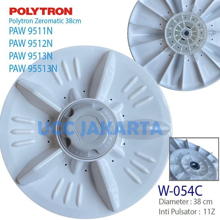 Aqua Electrolux - Pulsator Polytron Zeromatic 38Cm 11Z Paw9511/9512/9513