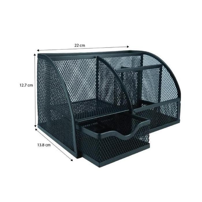 

(1 Unit) Desk Set Jaring Joyko Ds-22 Tempat Alat Tulis Pensil Meja Pen Stationery Stand Holder Jala