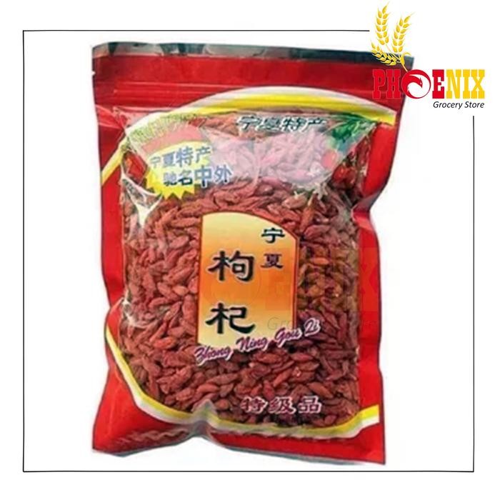 

3YC3 Goji Berry Kering Premium 500 Gram Buah Herbal Alami Kaya Antioksidan