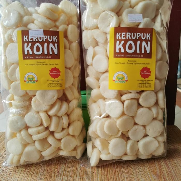 

3YC3 Kerupuk Koin Palembang Sd Food Gurih Renyah Enak Snack Camilan