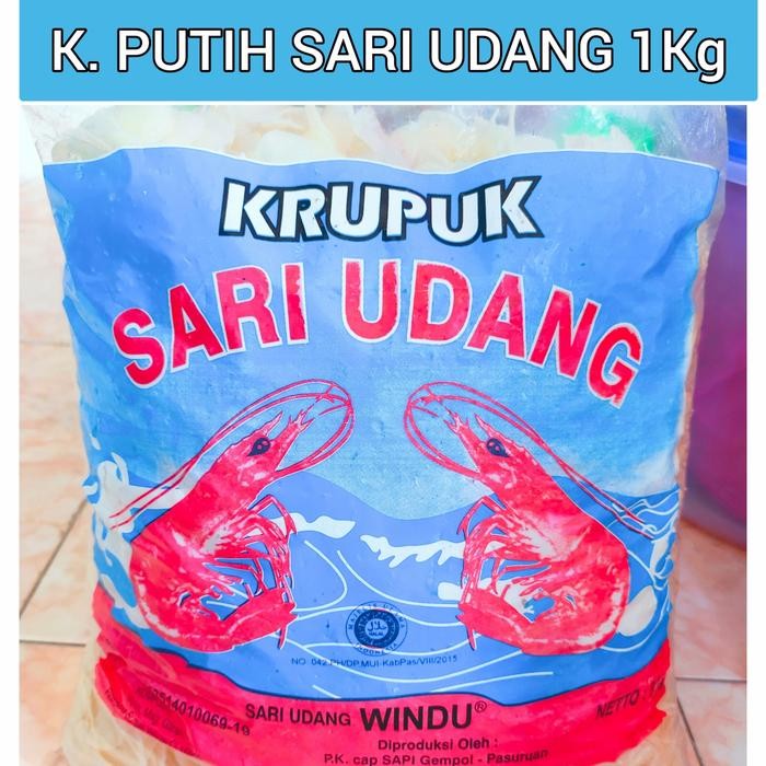 

3YC3 Kerupuk Sari Udang Windu Bawang Putih Mentah 1 Kg