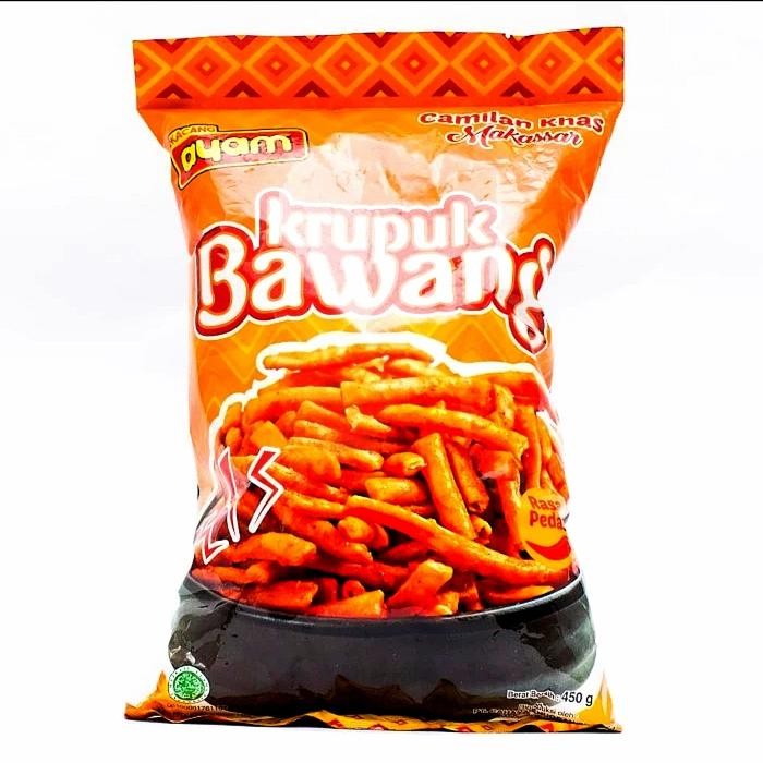 

3YC3 Kerupuk Ayam Bawang Makassar 225G