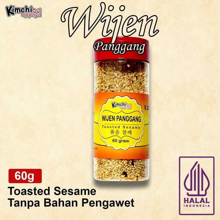 

3YC3 Biji Wijen Panggang 60 Gram / Sesame Seeds Roasted Korea 60 Gram