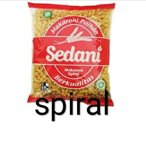 

H48Y Makaroni Sedani Spiral 1Kg Via Gojek