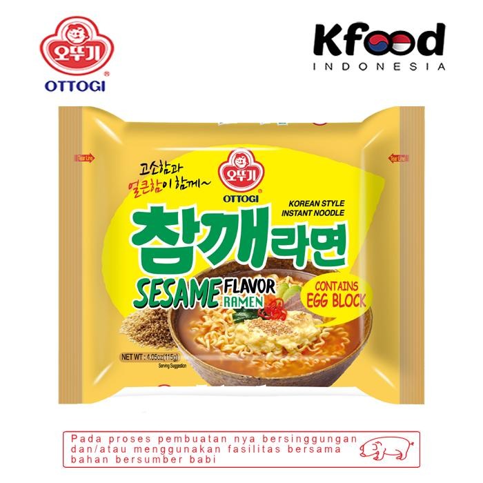 

H48Y Kfoodind - Ottogi Sesame Ramen 115Gr