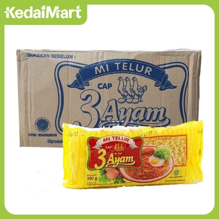 

H48Y Mie Telur Cap 3 Ayam 1 Dus