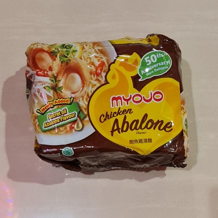 

H48Y Mi Mie Instan / Instant Noodle Myojo Chicken Abalone 5 X 79 Gram