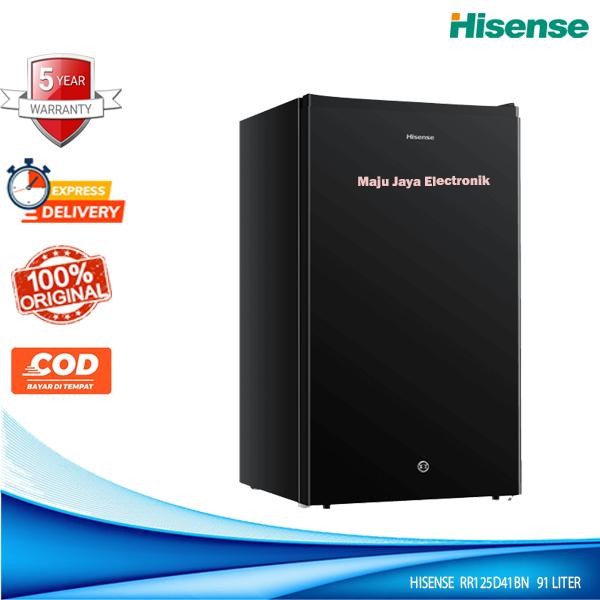 Kulkas 1 Pintu Hisense Rr125D41Bn 91 Liter Se Drost Lampu Led