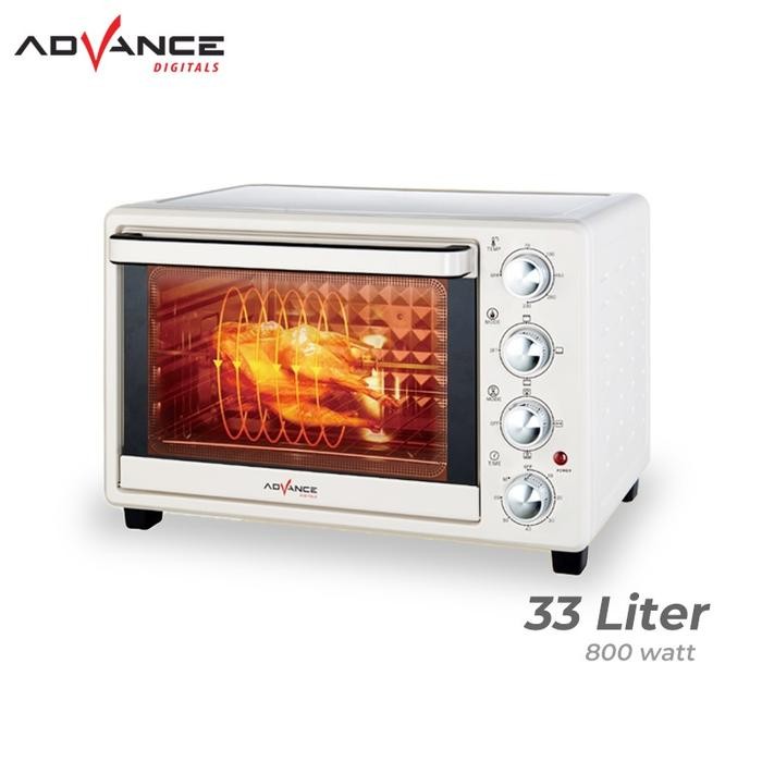 Advance Aov500 Oven Listrik Low Watt 33 Liter