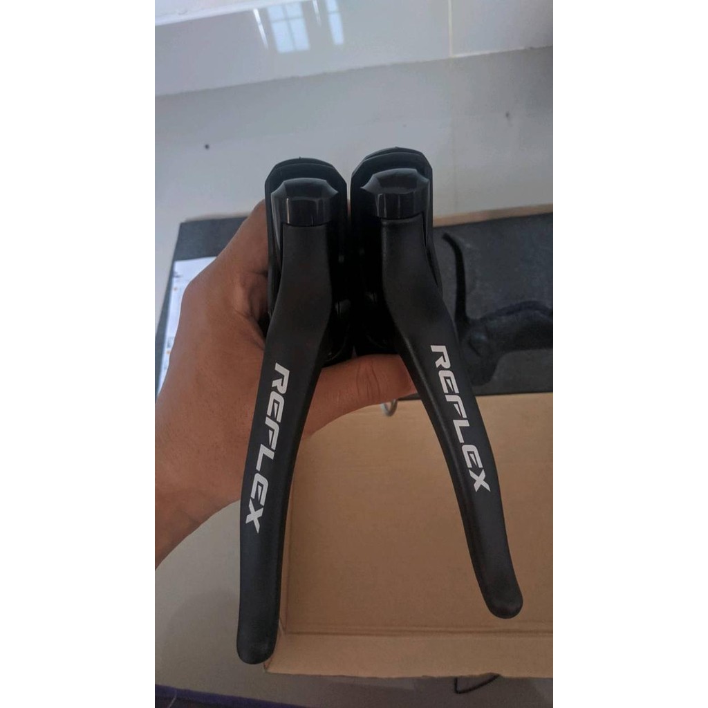 BRIFTER SHIFTER SENSAH REFLEX 2X8 SPEED BRIFTER SEPEDA ROADBIKE