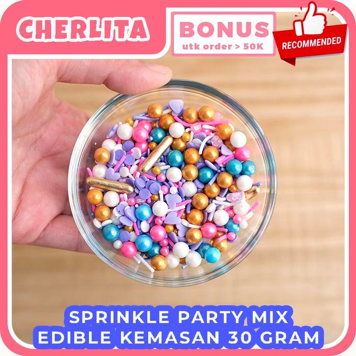 

Sprinkles Sprinkle Taburan Topping Kue Cupcake Star Bintang Edible