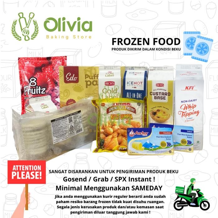 

Whip Topping Trans Gold / Wipped / Whipping Cream 1kg