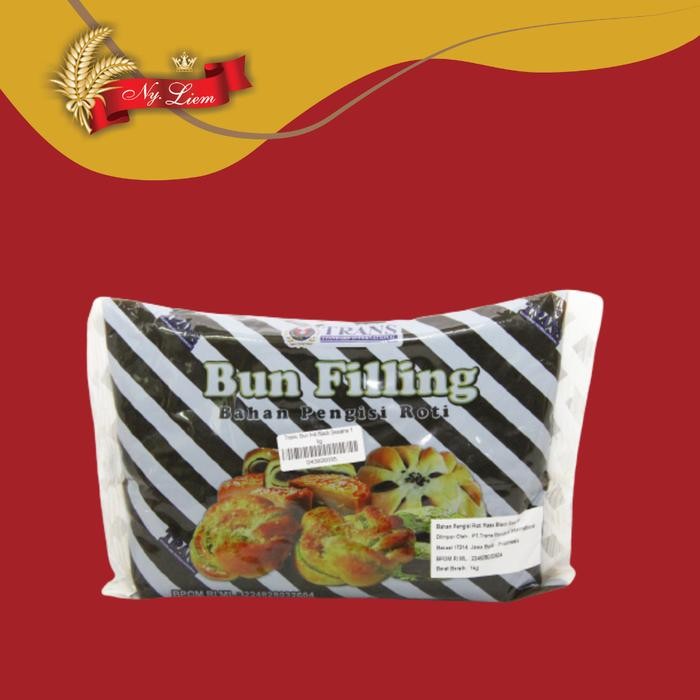 

TRANS Bun Filling / Pengisi Roti / Isi Moon Cake Black Sesame 1 kg