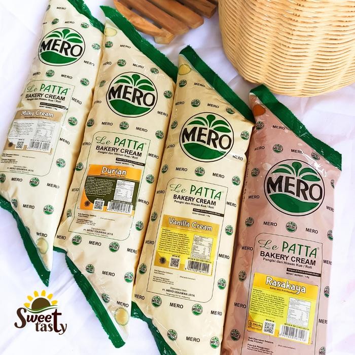 

Mero Le Patta Filling Isian Bakery Cream 1 kg / LePatta Creamfill 1 kg