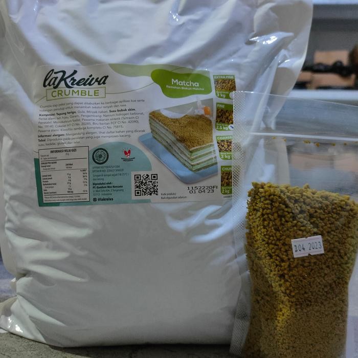 

LA KREIVA CRUMBLE MATCHA 500 GR