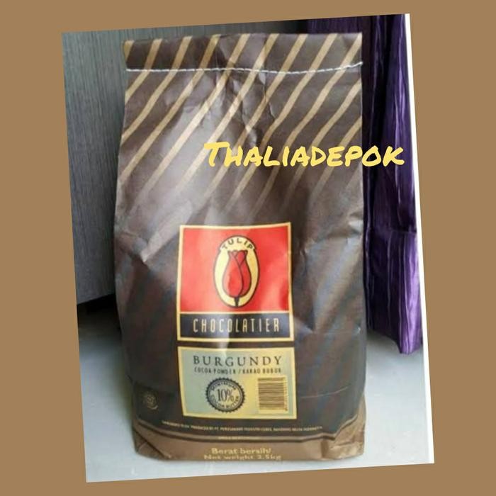 

TULIP COKLAT BUBUK BURGUNDY 2,5KG, CAMPURAN BAHAN KUE/MAKANAN DLL