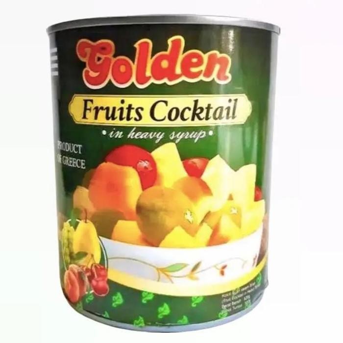 

GOLDEN FRUIT COCKTAIL UKURAN KEMASAN KALENG 820 GR