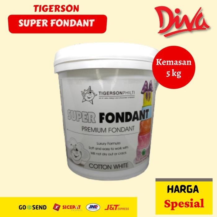 

[5kg] Tigerson Super Fondat Philti - Fondant Premium