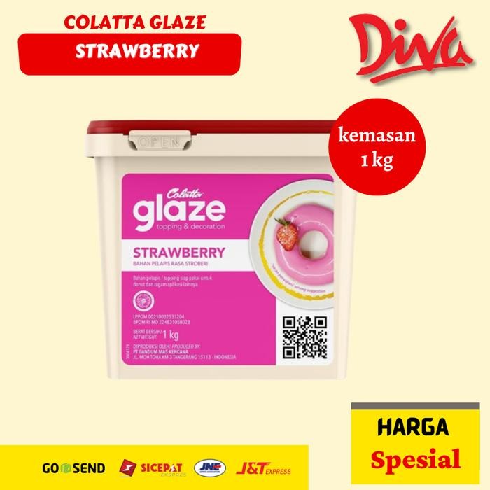 

Colatta Glaze Strawberry 1kg