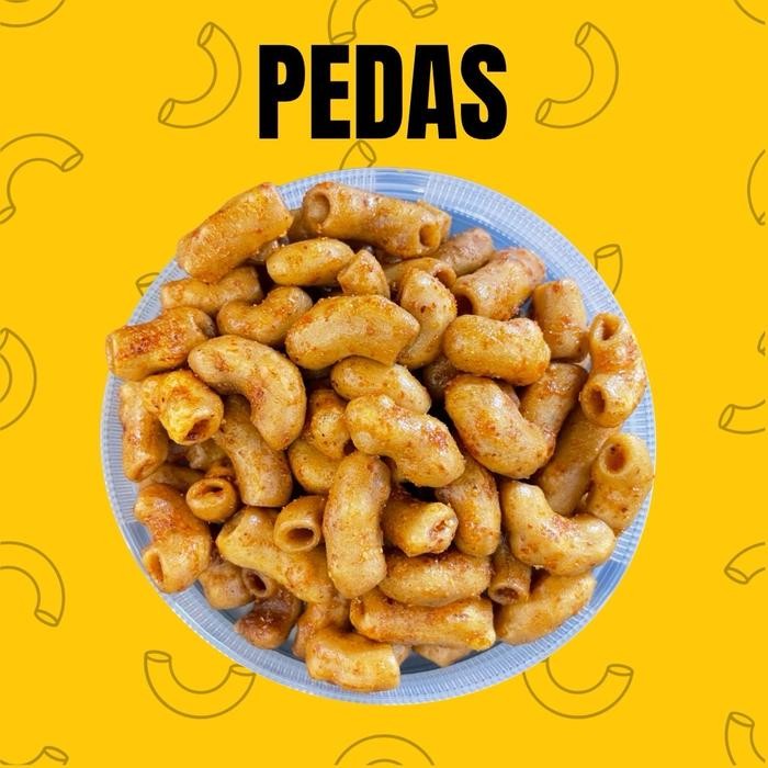 

500GR MAKARONI BANTET CAP KOKI FOOD SNACKS SNACK PEDAS MAKARONI BANTET PEDAS