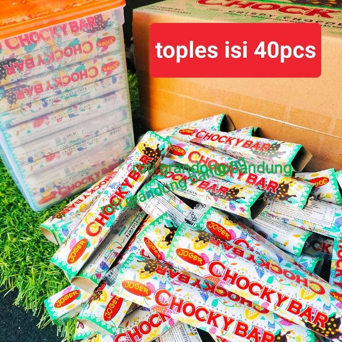 

COKELAT CHOCKY BAR PER TOPLES (40PCS) MURAH STIK KRISPY CAMILAN CHOCOLATE CEMILAN HITAM