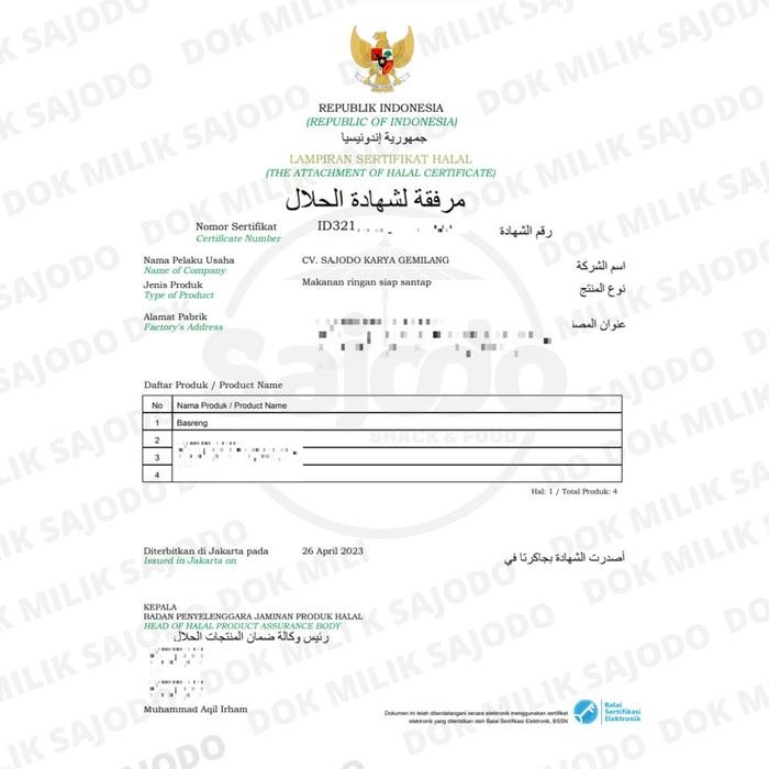 

(BUY 1 GET 1) BASRENG PEDAS 400 GR GRATIS BASRENG ORI 400 GR