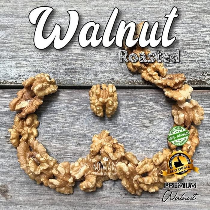 

WALNUT ROASTED KACANG WALNUT PANGGANG KACANG WALNUT OVEN 250GR KENARI