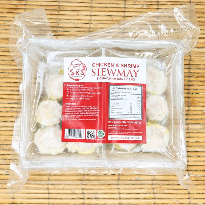 

DIMSUM SIEW MAY / SIOMAY SKS FROZEN - ISI 12PCS