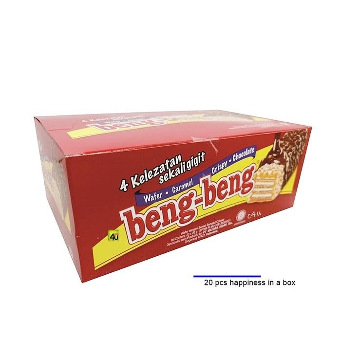 

BENG BENG - CHOCOLATE CARAMEL CRISP WAFER - 1 KOTAK