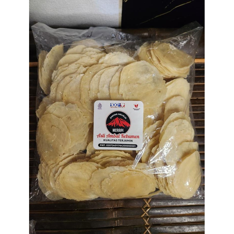 

MERAPI OFFIACIAL- EMPING MELINJO 1KG ASLI KEBUMEN KERING PASAR CAMILAN FOOD SNACK KERIPIK MAKANAN