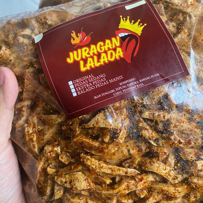 

BASRENG 250 GRAM JURAGAN LALADA CAMILAN GORENG PEDAS SAMBAL CHIPS FOODS SNACK CRISPY KERIPIK CEMILAN