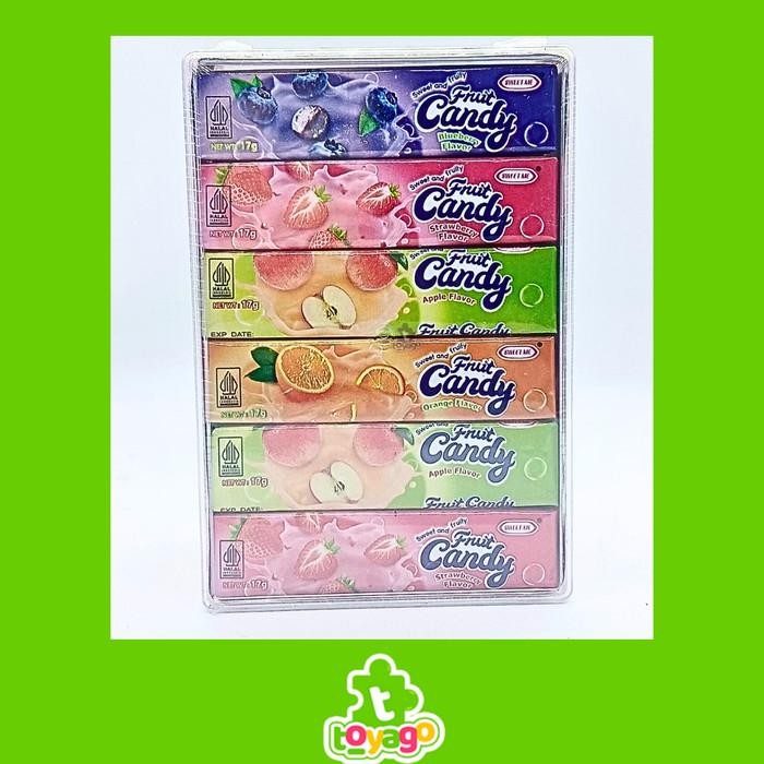 

SWEET ME PERMEN LUNAK MIX FRUIT BOX/FRUIT CANDY ISI 30 PCS GROSIR MURAH