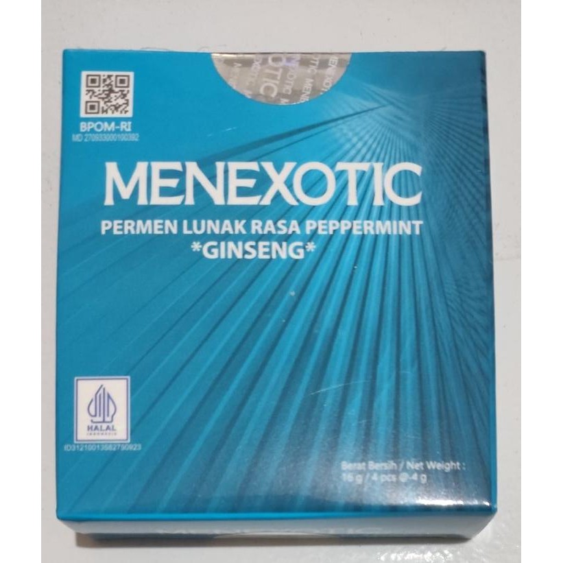 

MENEXOTIC CANDY ISI 4 PCS / 25 PCS / 80 PCS