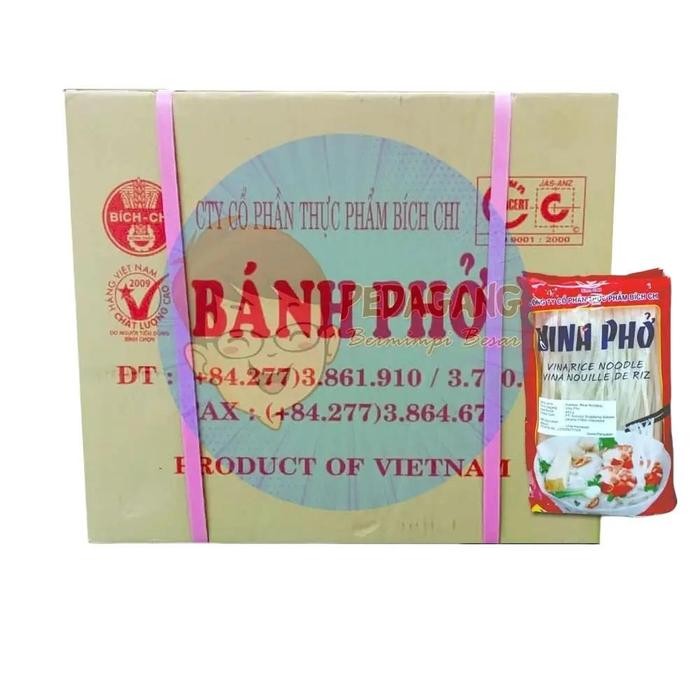 

I6E7 Vina Pho Rice Noodle Carton Isi 30Pcs Kwetiau Vietnam Mie Beras