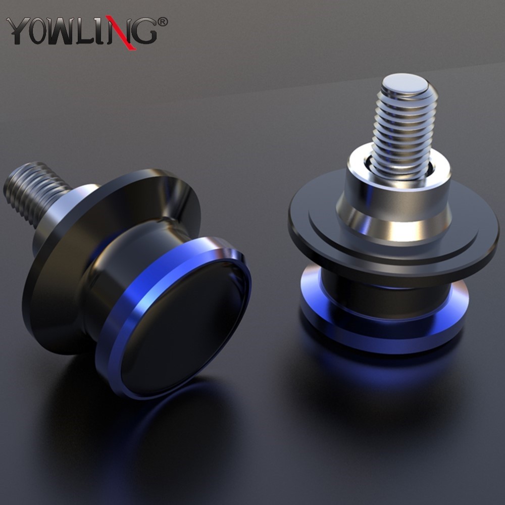 6mm Motorcycle CNC Swingarm Slider Spools stand screws For Yamaha V-MAX VMAX 1200 V-MAX1200 VMAX1200